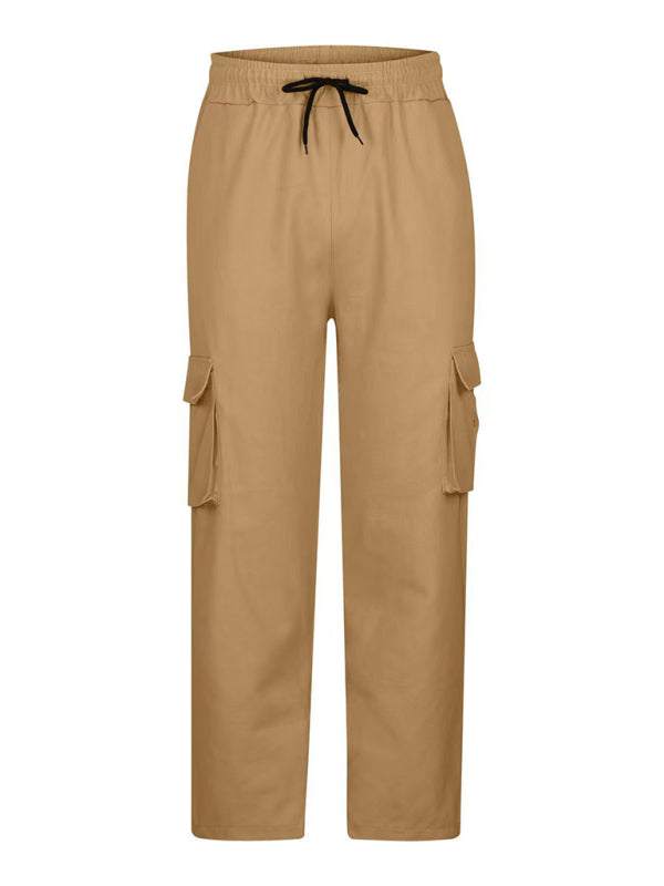Casual Chic: Men's Loose-Fit Workwear Trousers for Effortless Style and Comfort - MENLL