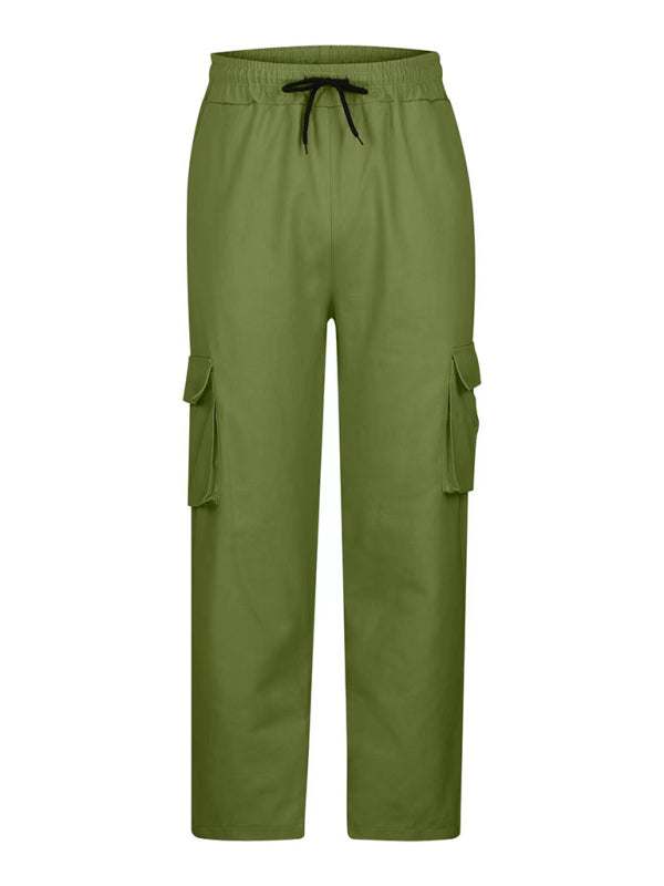 Casual Chic: Men's Loose-Fit Workwear Trousers for Effortless Style and Comfort - MENLL
