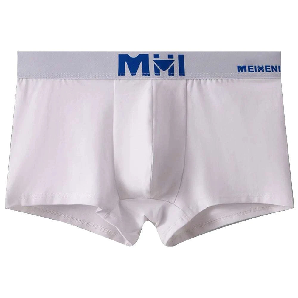 Ultimate Comfort Men's Cotton Boxer Briefs with Breathable Design - MENLL