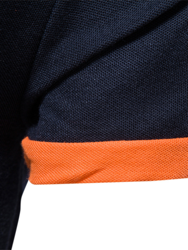 Chic Deer Embroidered Men's Polo Shirt - Short Sleeve Lapel Design for Effortless Spring Style - MENLL