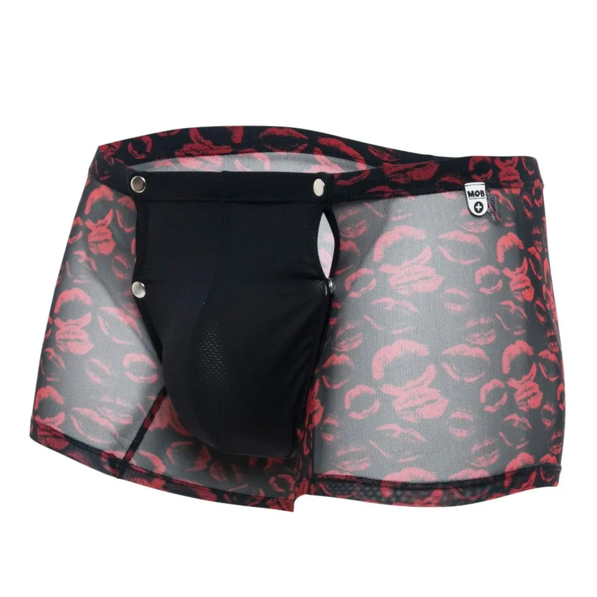 MOB Men's Boxer Tull Pouch Print Final Sale Malebasics