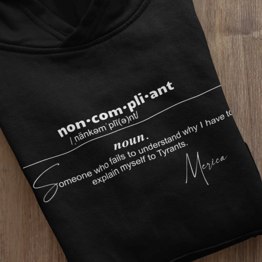 Hoodie - Non-Compliance Graphic - Tactical Pullover 2nd Armament Apparel Co.