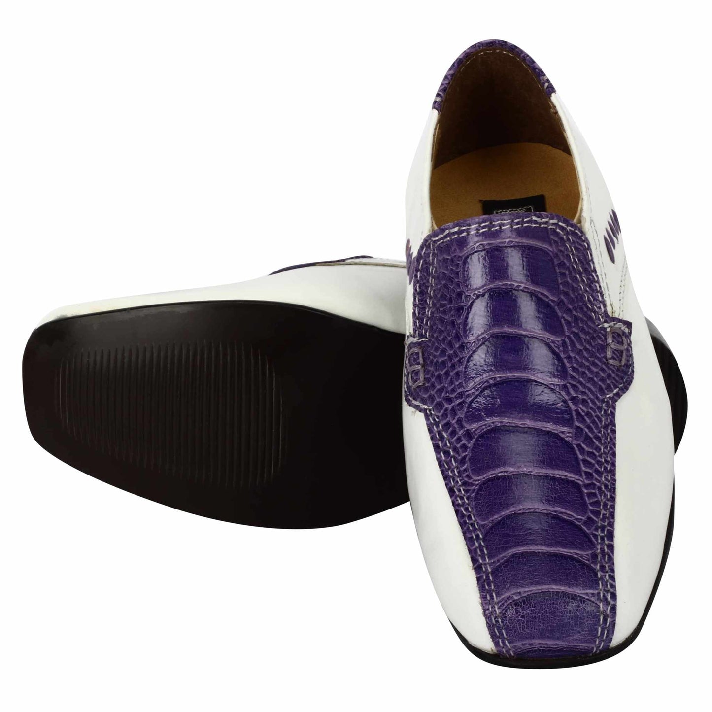 Junior Leather Loafers Dress Shoes - MENLL