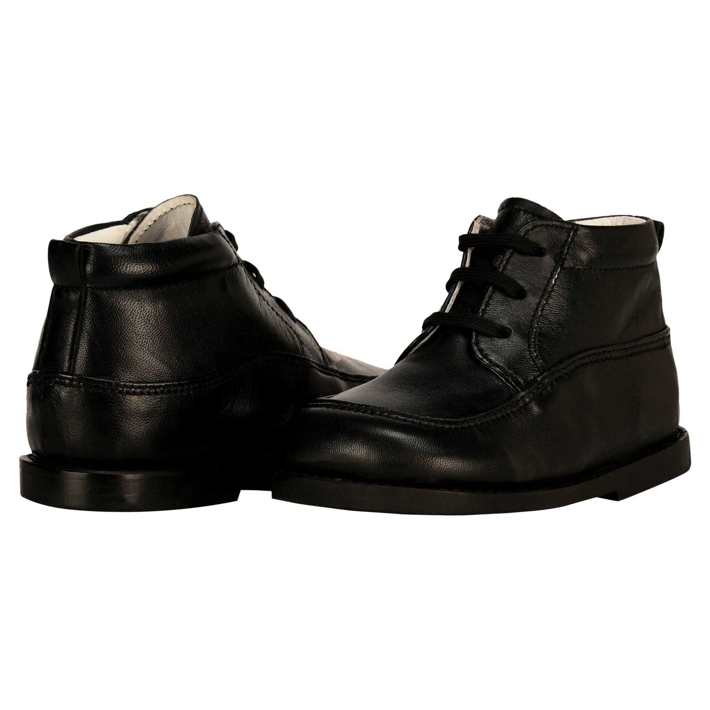 Oofy Leather School Uniform Boot - MENLL