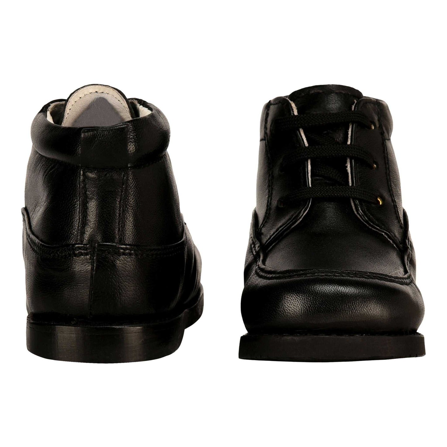 Oofy Leather School Uniform Boot - MENLL