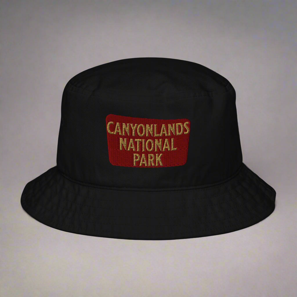 Canyonlands National Park Embroidered Organic Bucket Hat