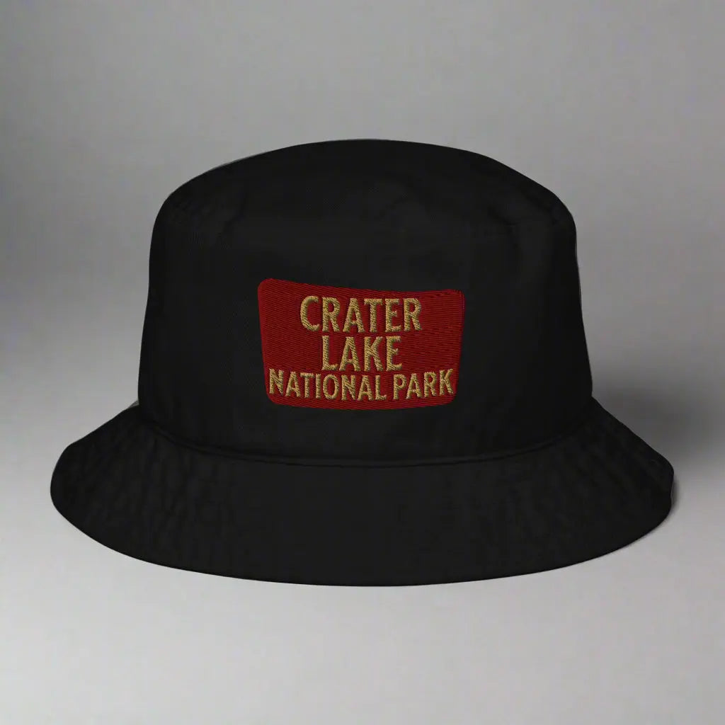 Park Service Apparel Organic Cotton Crater Lake National Park Unisex Bucket Hat Sun Protection by Park Service Apparel