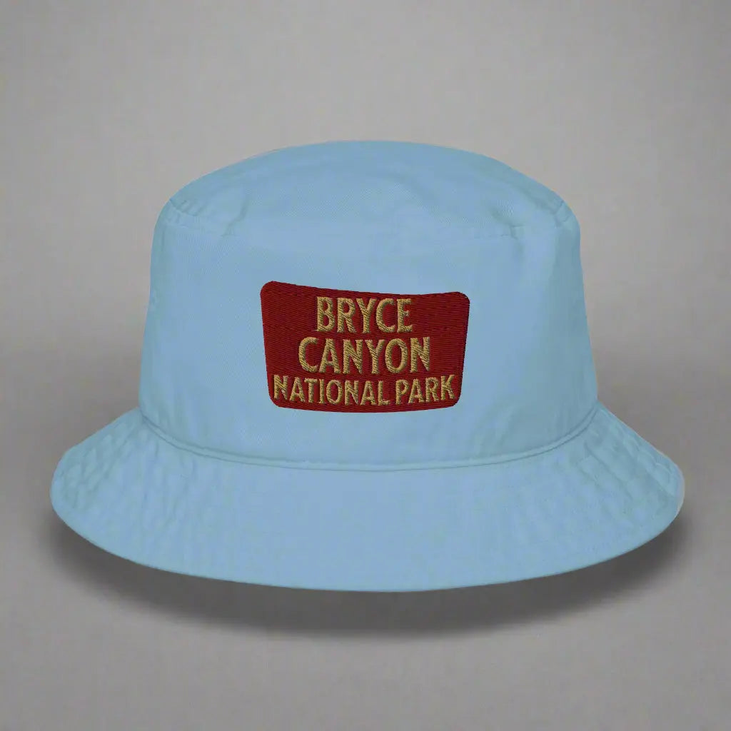 Park Service Apparel Embroidered Bryce Canyon Unisex Bucket Hat Organic Cotton Sun Protection by Park Service Apparel