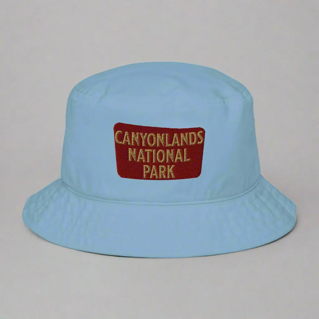 Canyonlands National Park Embroidered Organic Bucket Hat Park Service Apparel