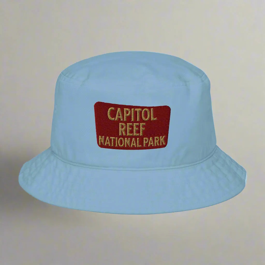 Capitol Reef National Park Embroidered Bucket Hat Park Service Apparel