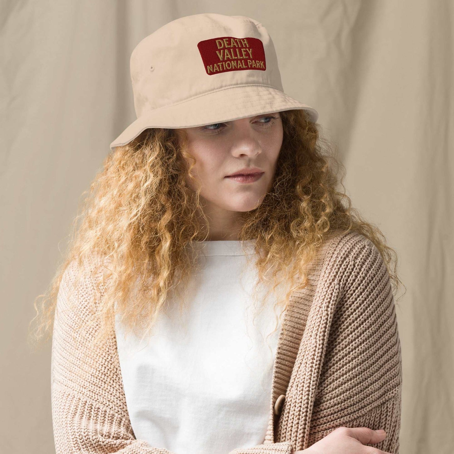 Death Valley National Park Embroidered Organic Bucket Hat - MENLL