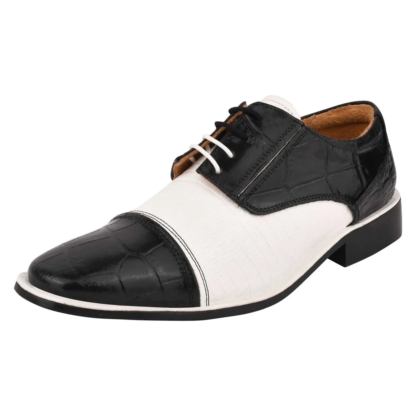 Owen Leather Oxford Style Dress Shoes - MENLL