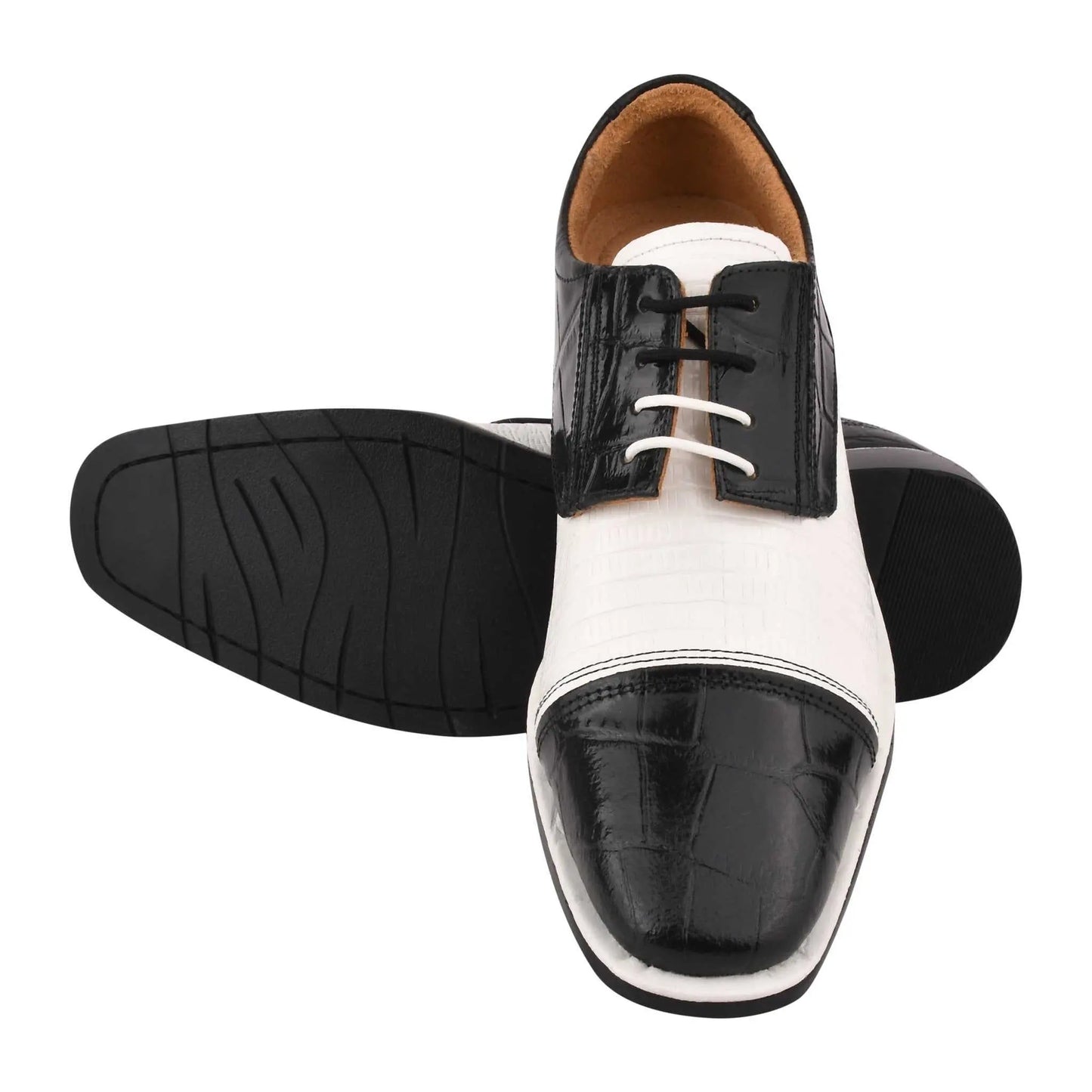 Owen Leather Oxford Style Dress Shoes - MENLL