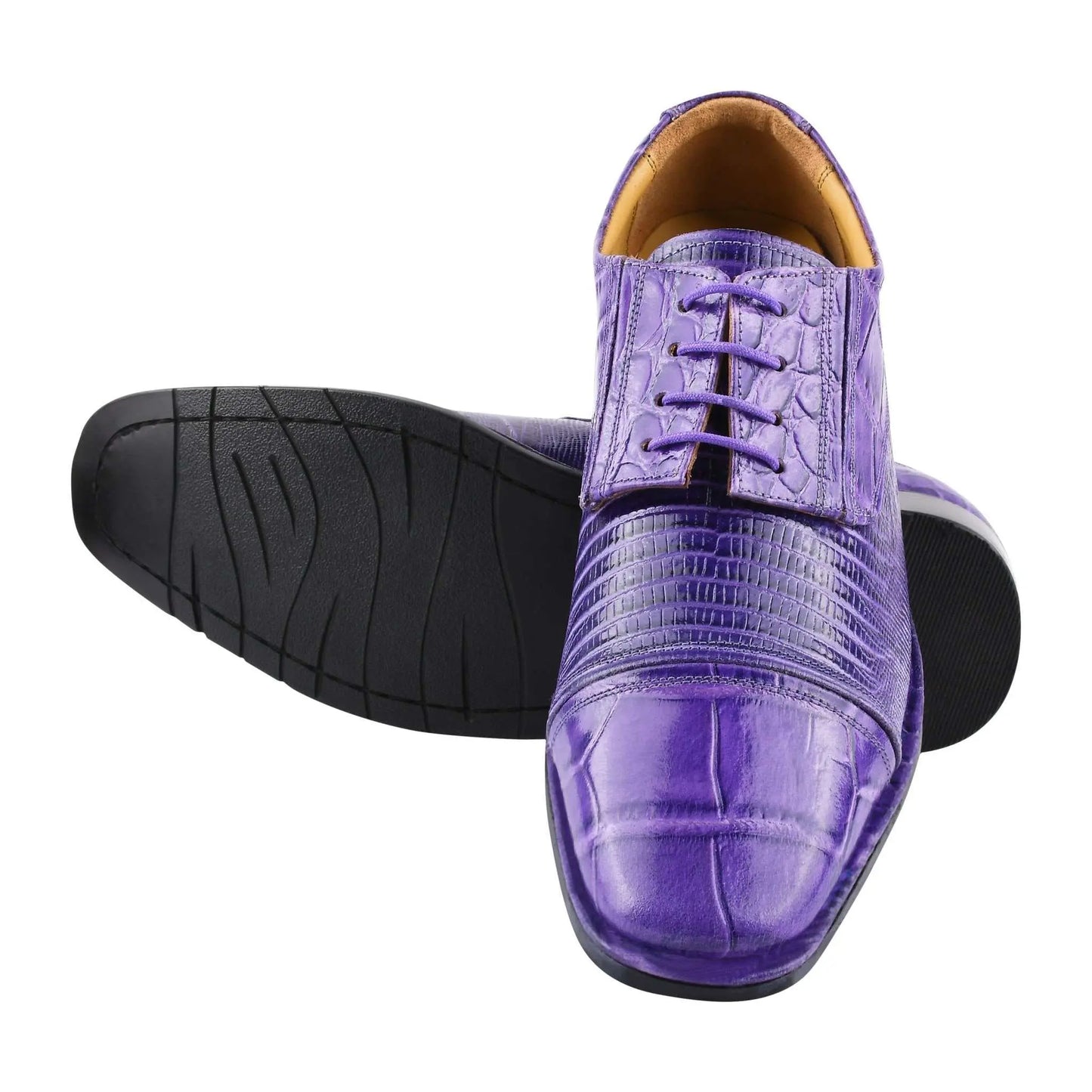 Owen Leather Oxford Style Dress Shoes - MENLL