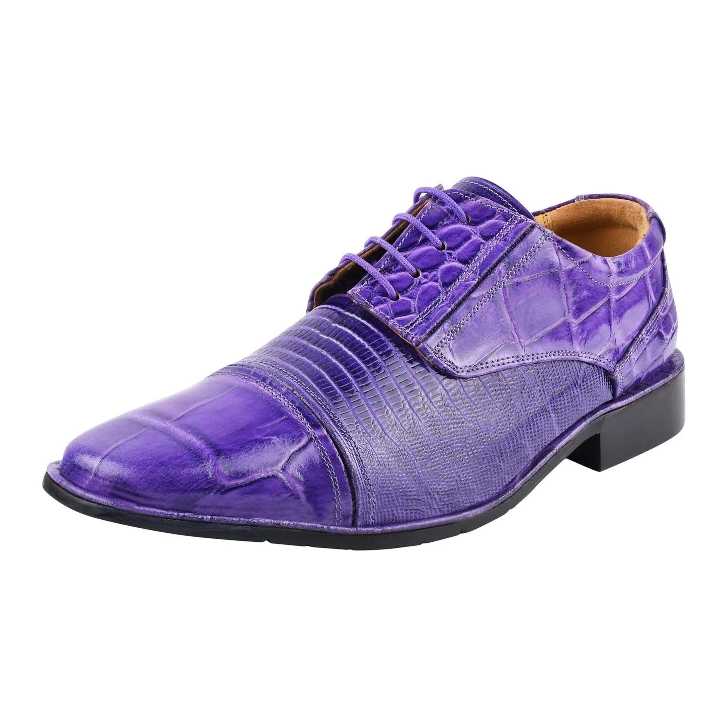 Owen Leather Oxford Style Dress Shoes - MENLL