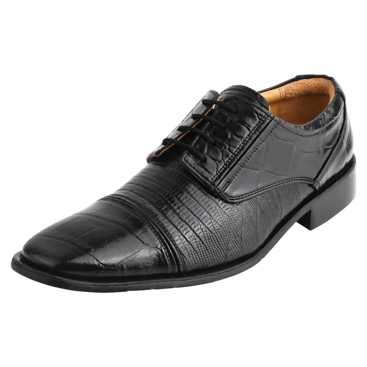 Owen Leather Oxford Style Dress Shoes - MENLL