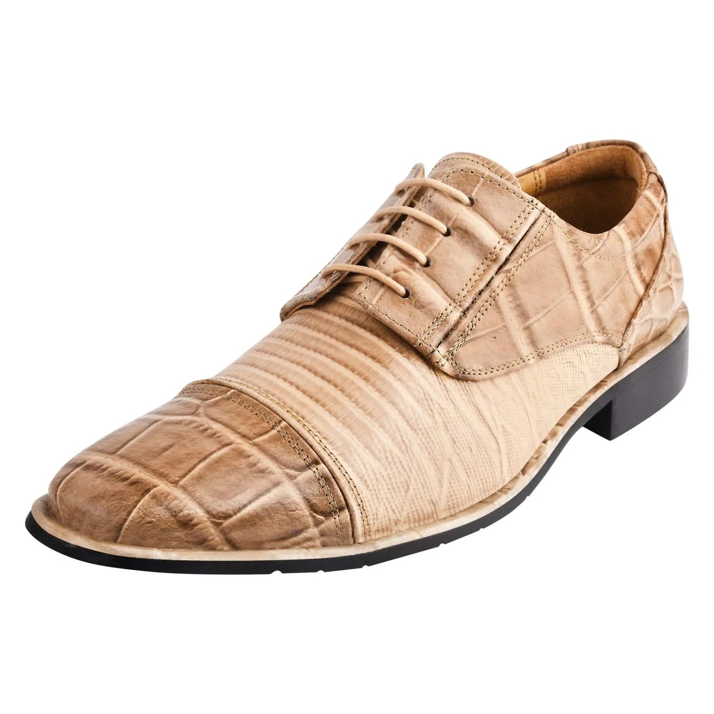 Owen Leather Oxford Style Dress Shoes - MENLL