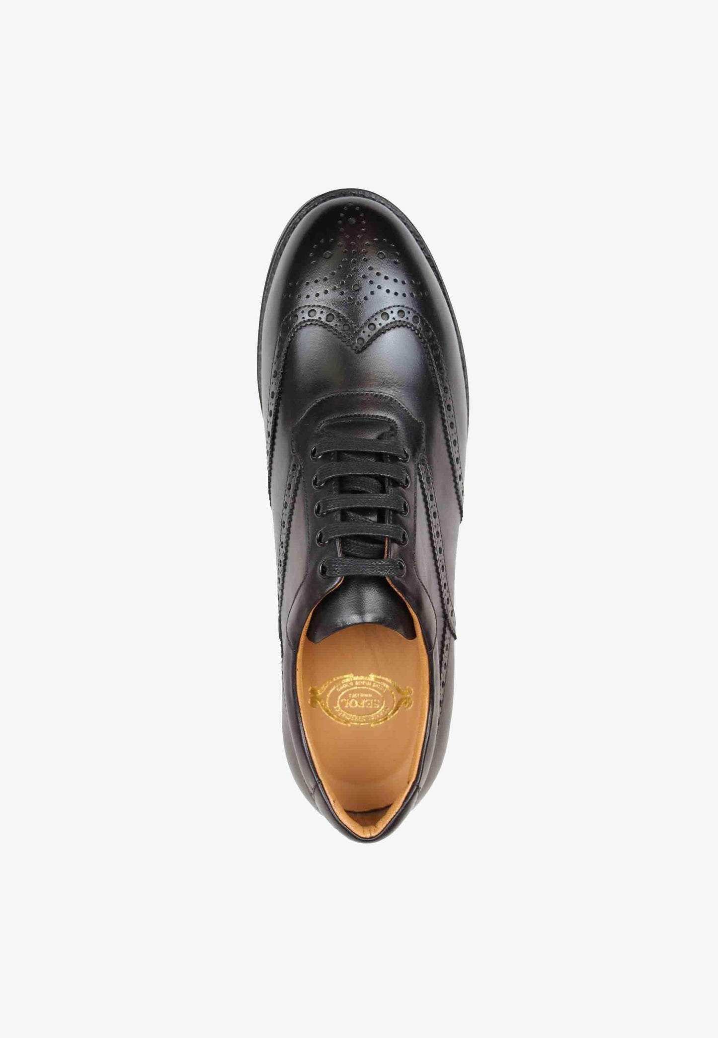 Oxford Sneaker Black by SEPOL Shoes