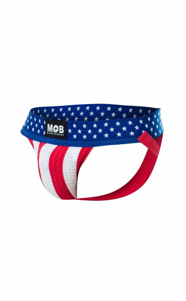 USA Flag Mens Jockstrap by Malebasics
