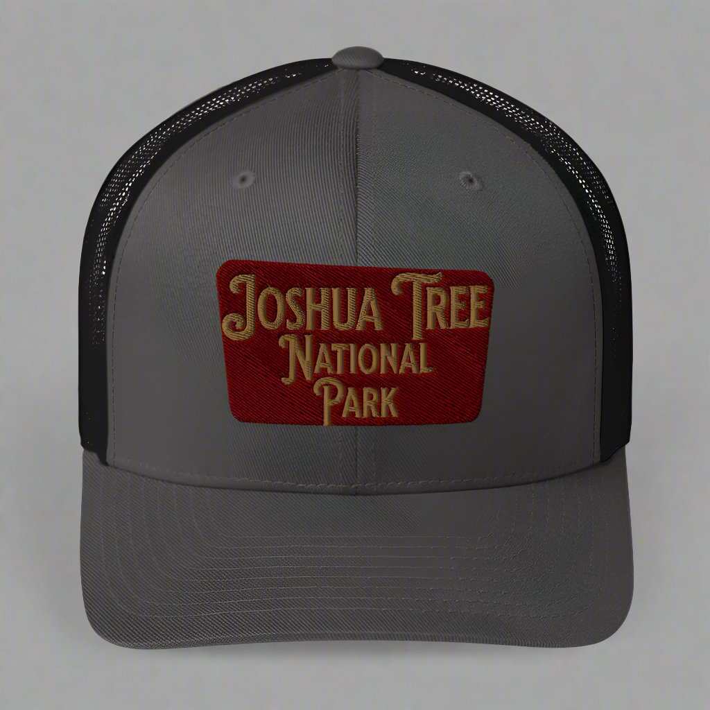 Joshua Tree National Park Embroidered Trucker Cap - MENLL