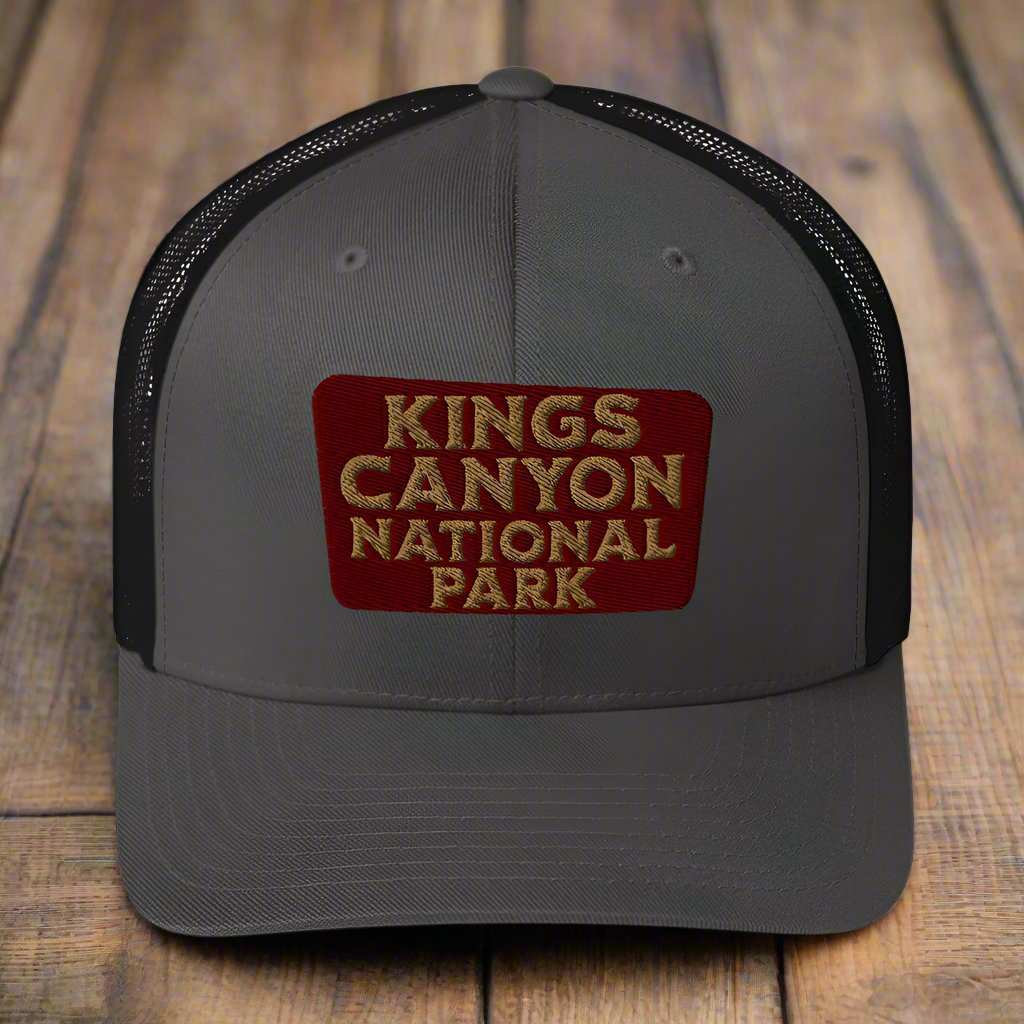 Kings Canyon National Park Embroidered Trucker Hat - MENLL