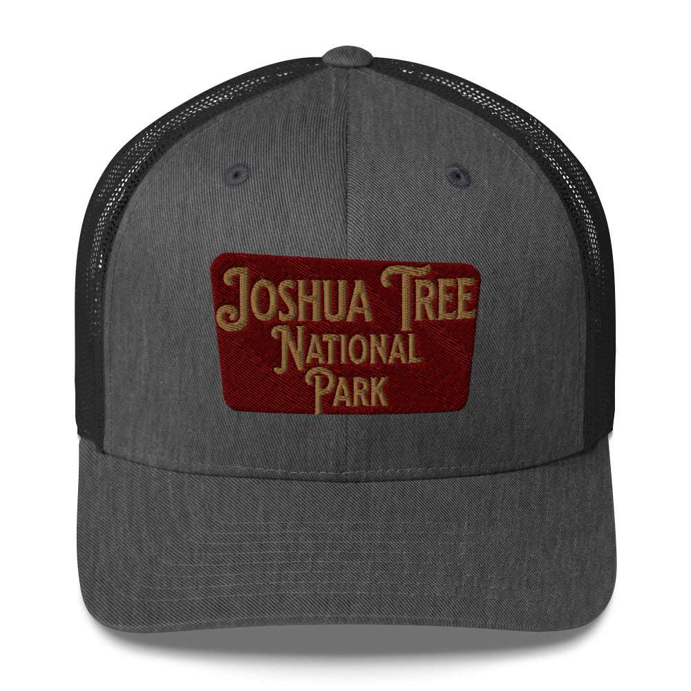 Joshua Tree National Park Embroidered Trucker Cap - MENLL