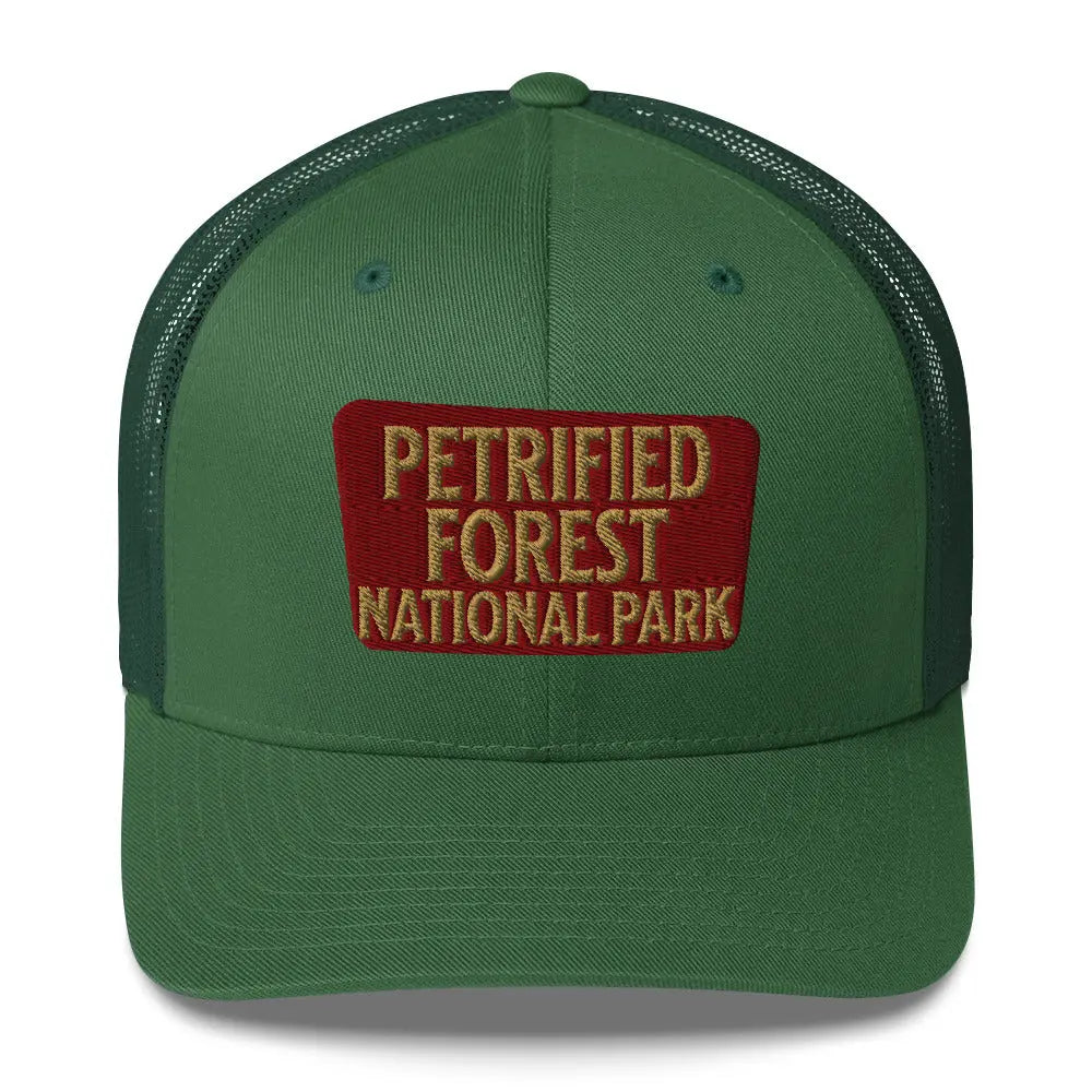 Park Service Apparel Petrified Forest Embroidered Unisex Trucker Hat Adjustable Comfortable by Park Service Apparel