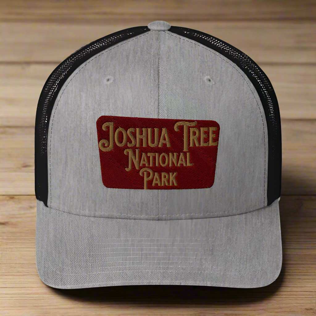 Joshua Tree National Park Embroidered Trucker Cap - MENLL