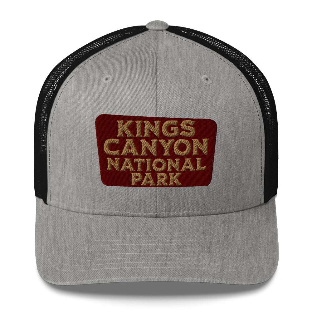Kings Canyon National Park Embroidered Trucker Hat - MENLL