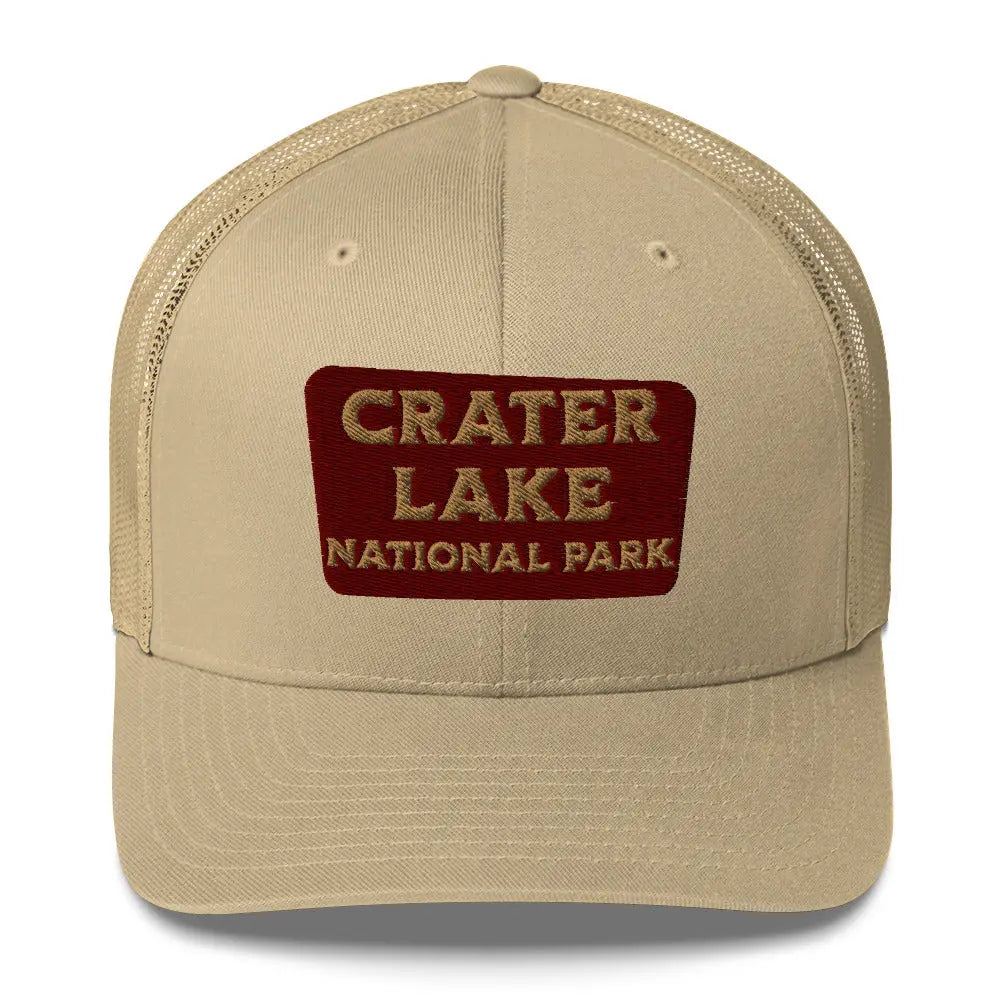 Crater Lake National Park Embroidered Trucker Hat Park Service Apparel