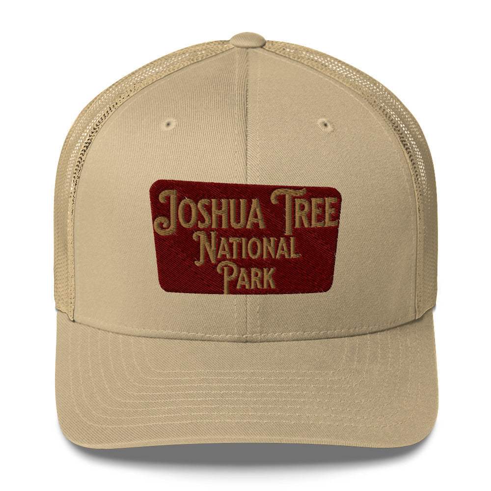 Joshua Tree National Park Embroidered Trucker Cap - MENLL
