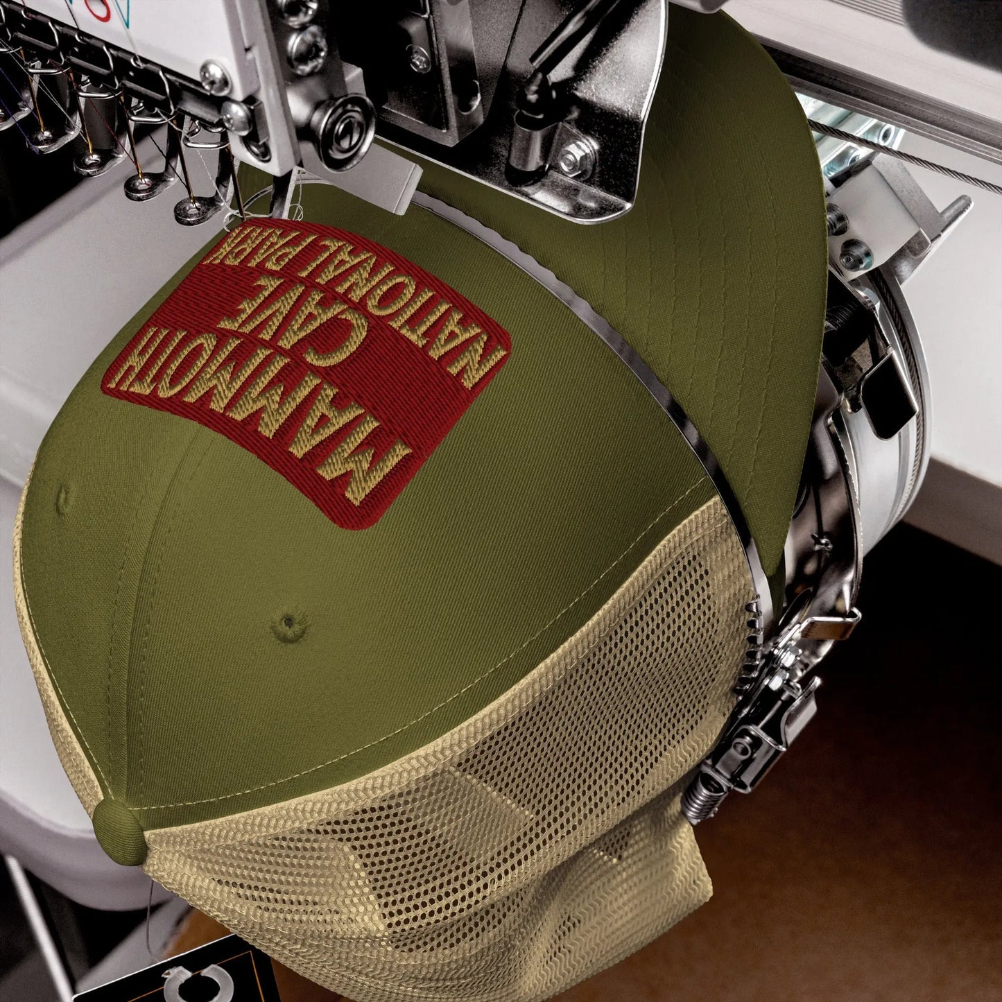 Park Service Apparel Embroidered Cave Unisex Trucker Hat Adventure Ready by Park Service Apparel