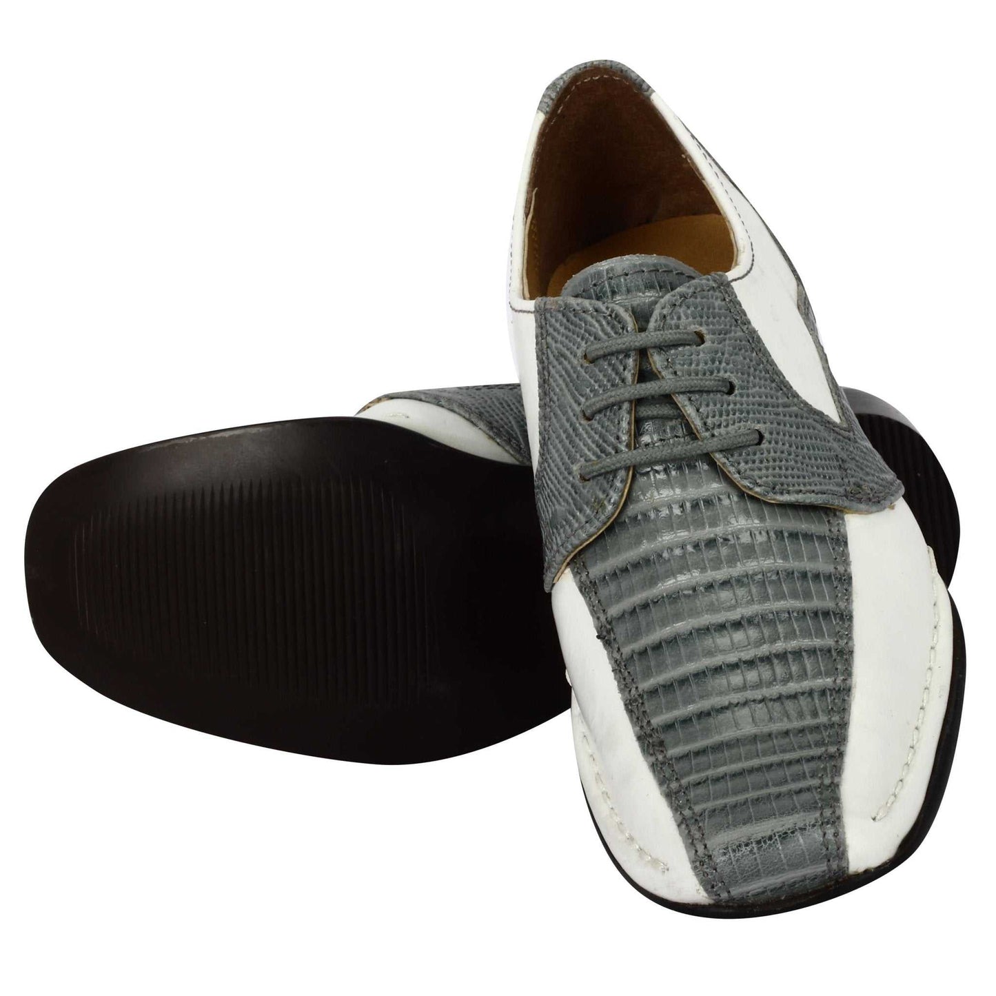 Senior Leather Oxford Style Dress Shoes - MENLL
