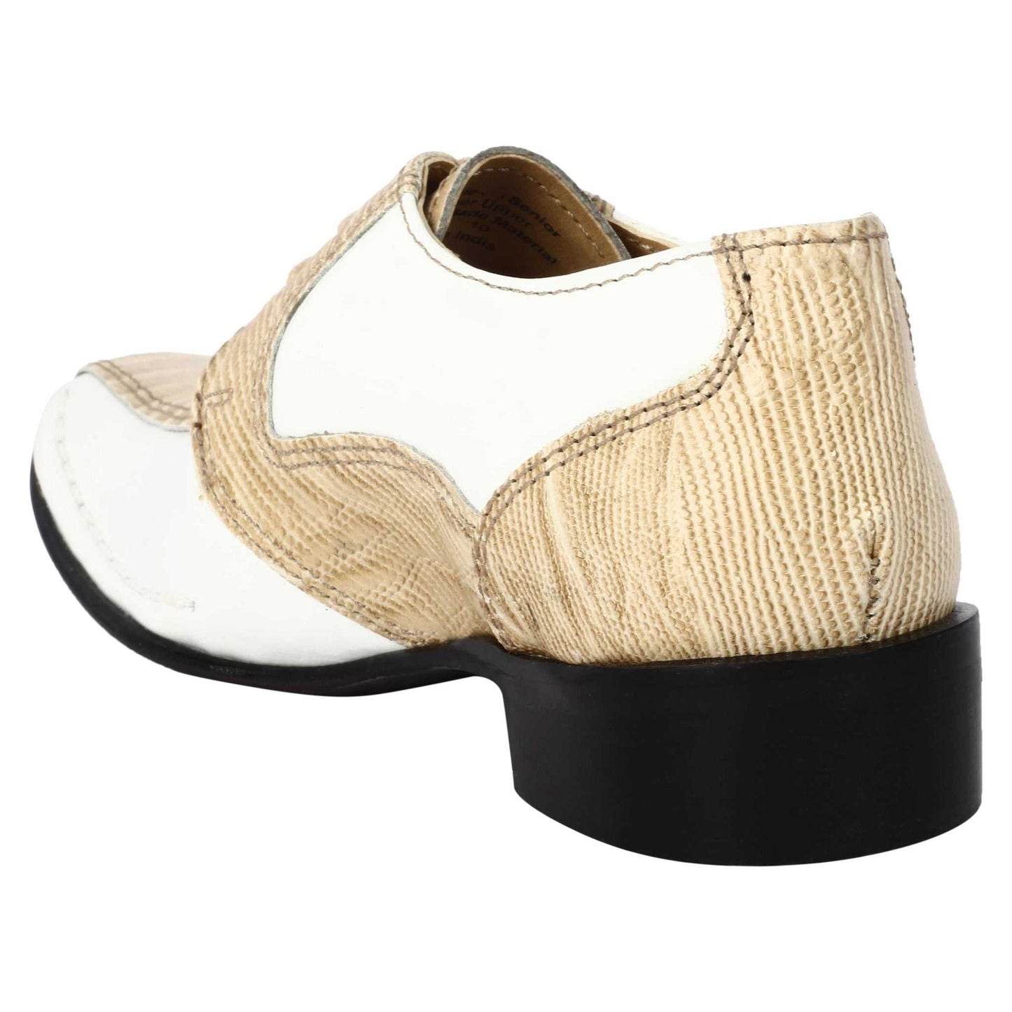 Senior Leather Oxford Style Kids Dress Shoes - MENLL