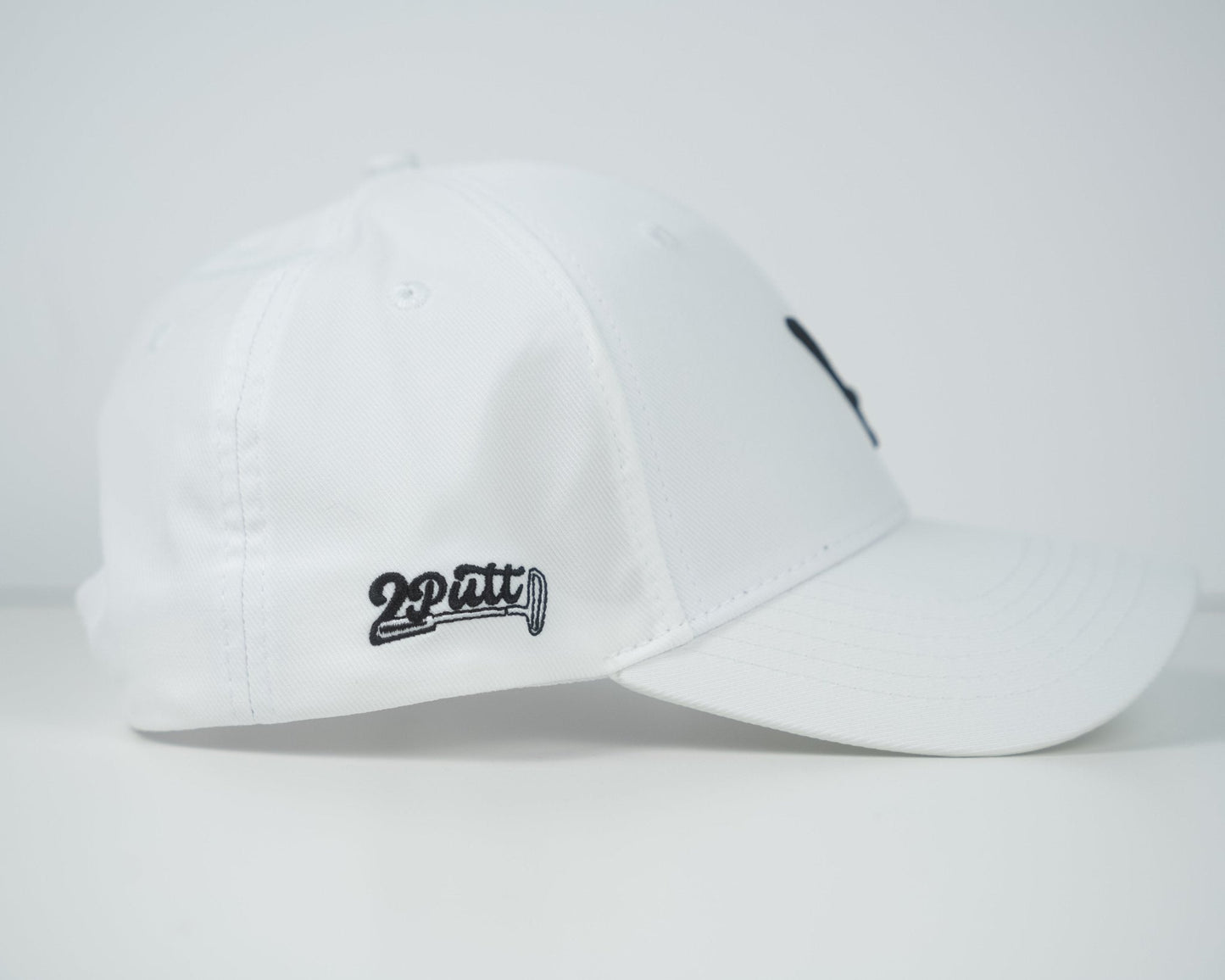 2putt Hat Sink It - White - Detail View