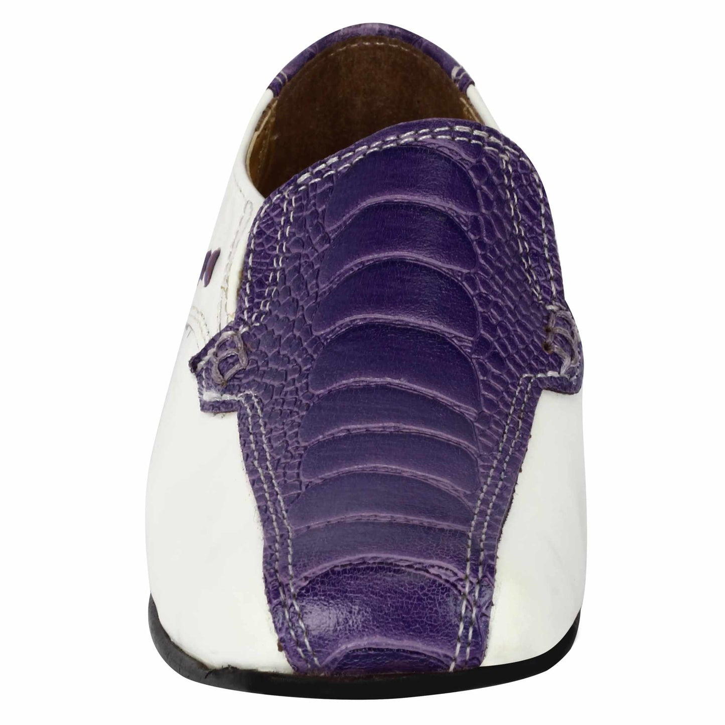 Junior Leather Loafers Dress Shoes - MENLL