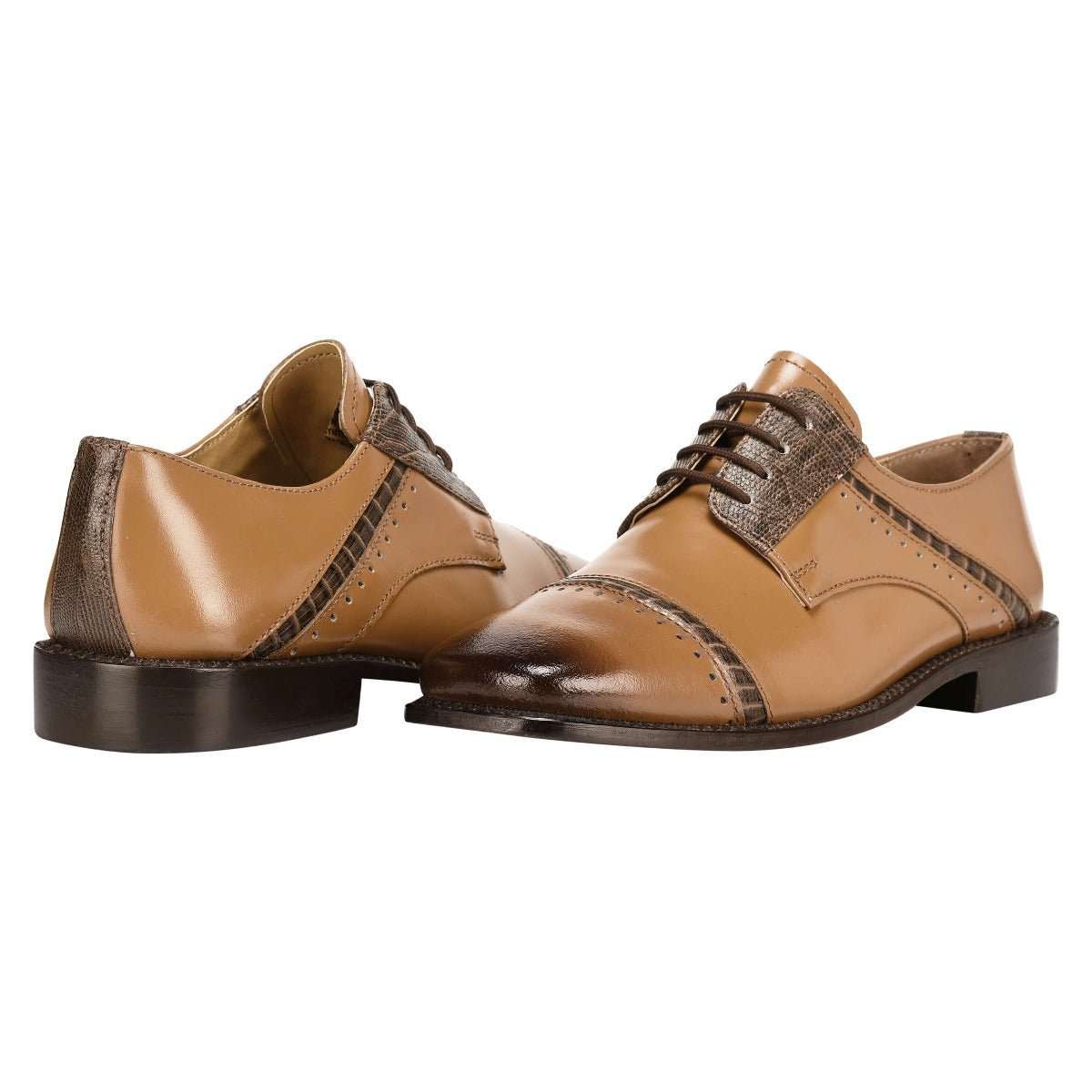 Swish Leather Oxford Style Dress Shoes for Kids - MENLL