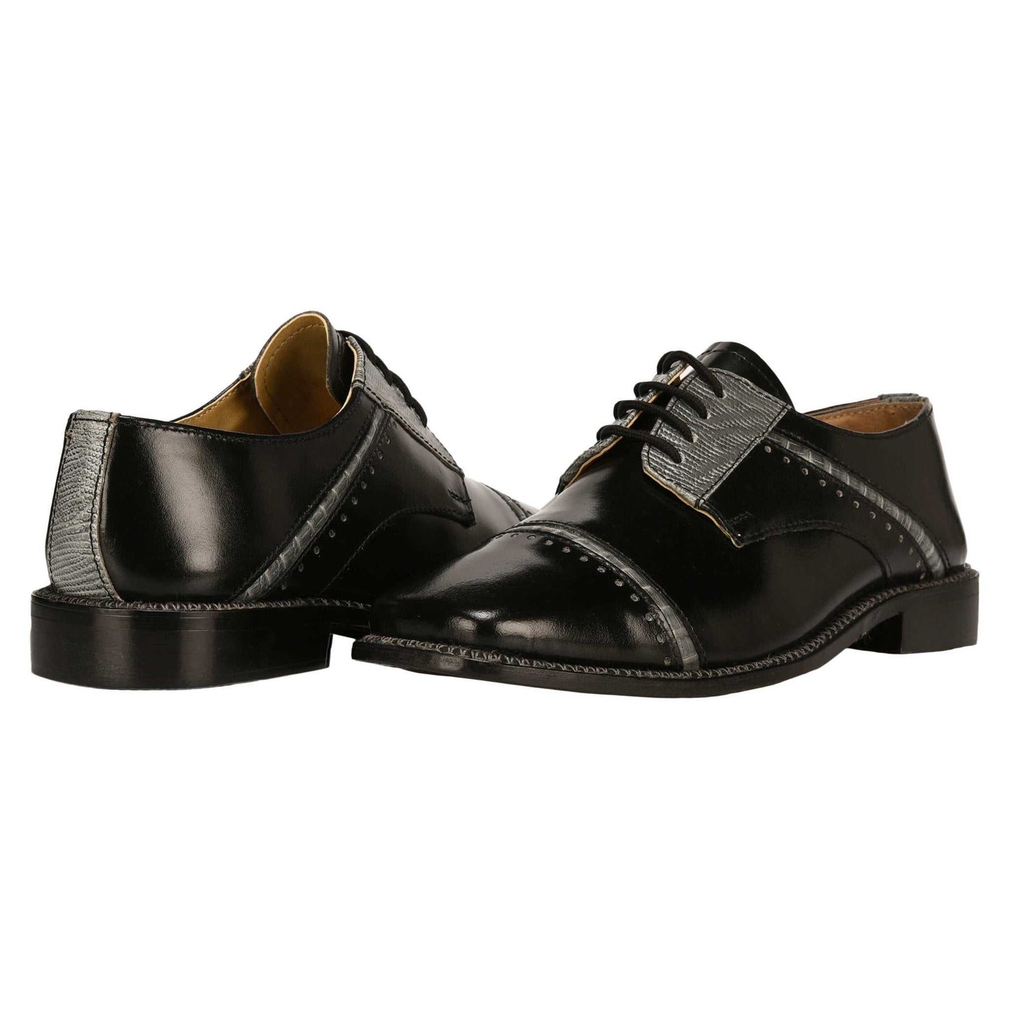 Swish Leather Oxford Style Dress Shoes for Kids - MENLL