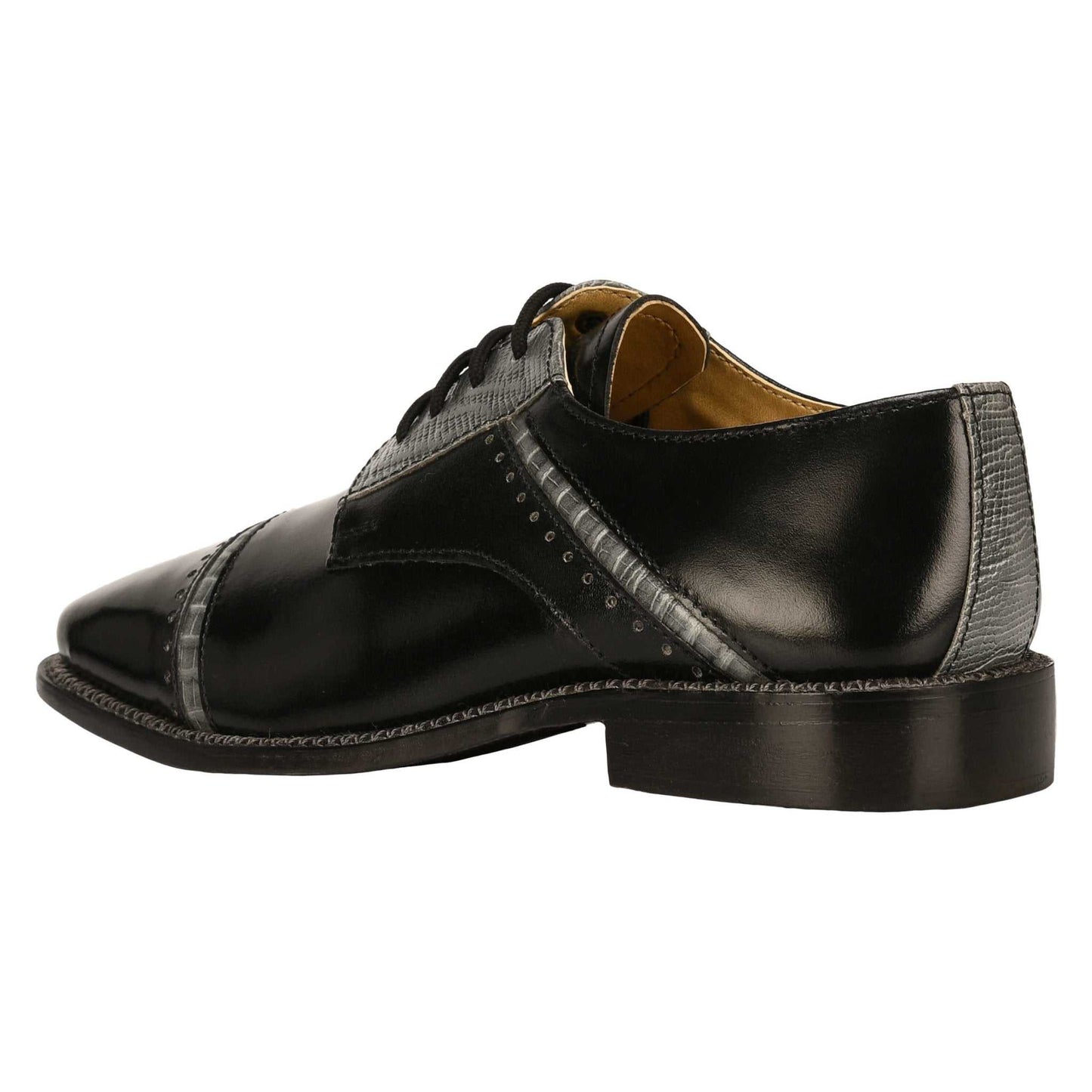 Swish Leather Oxford Style Dress Shoes for Kids - MENLL