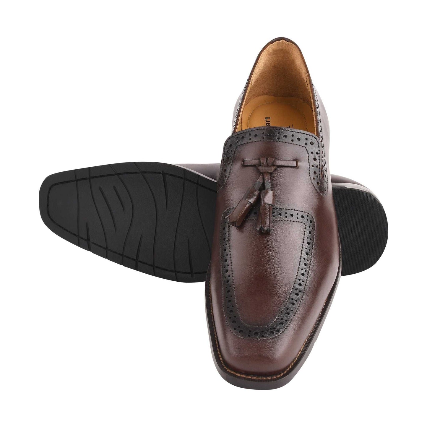 Men's Tassel Loafer Leather Shoes - MENLL