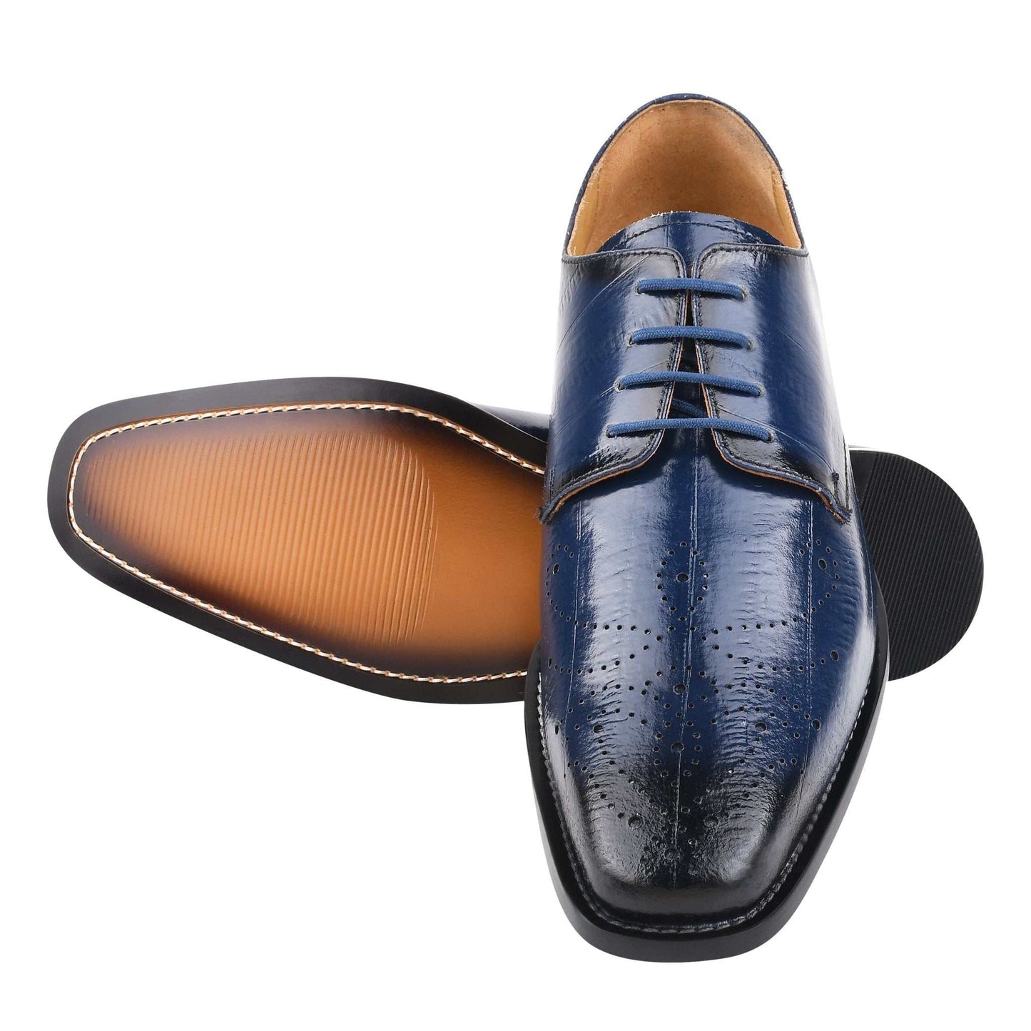 THOMAS Genuine Leather Oxford Men's Dress Shoes - MENLL