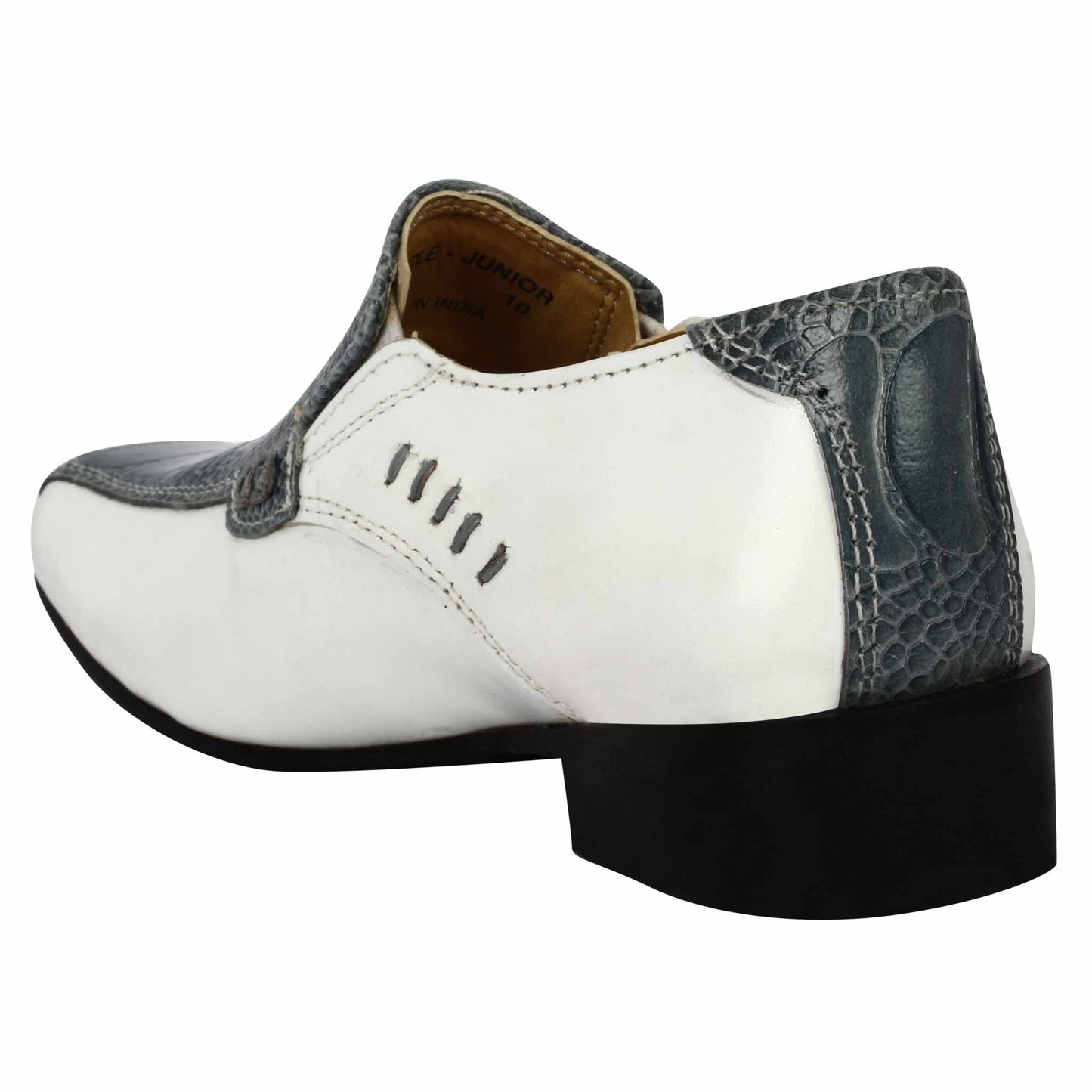 Junior Leather Loafers Dress Shoes - MENLL