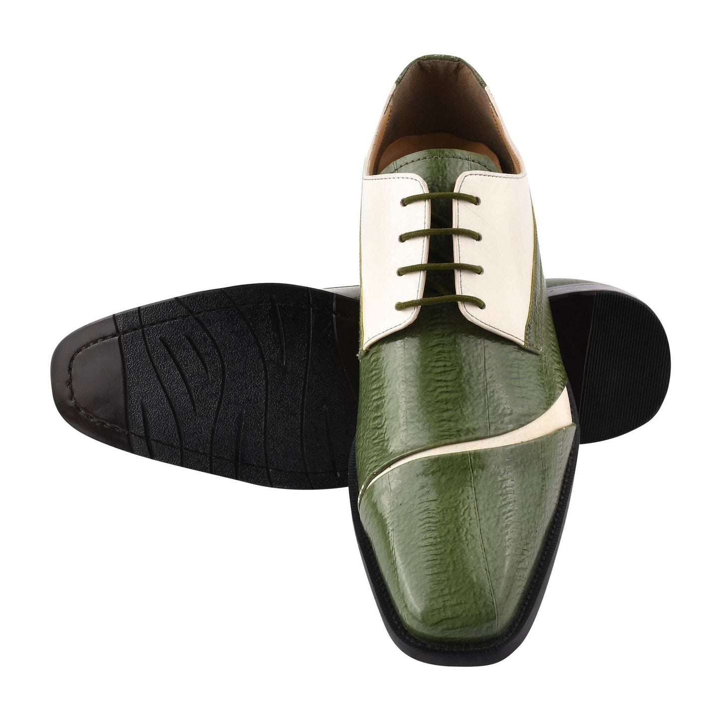 Tour Leather Oxford Style Dress Shoes - MENLL
