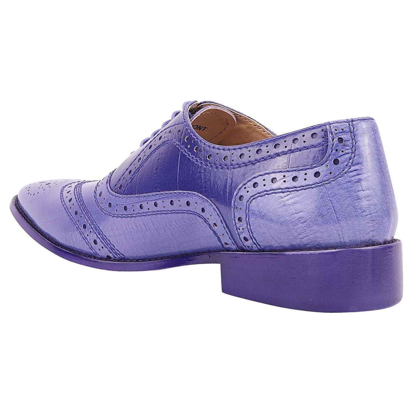 Tremont Genuine Leather Oxford Style Brogue Dress Shoes - MENLL