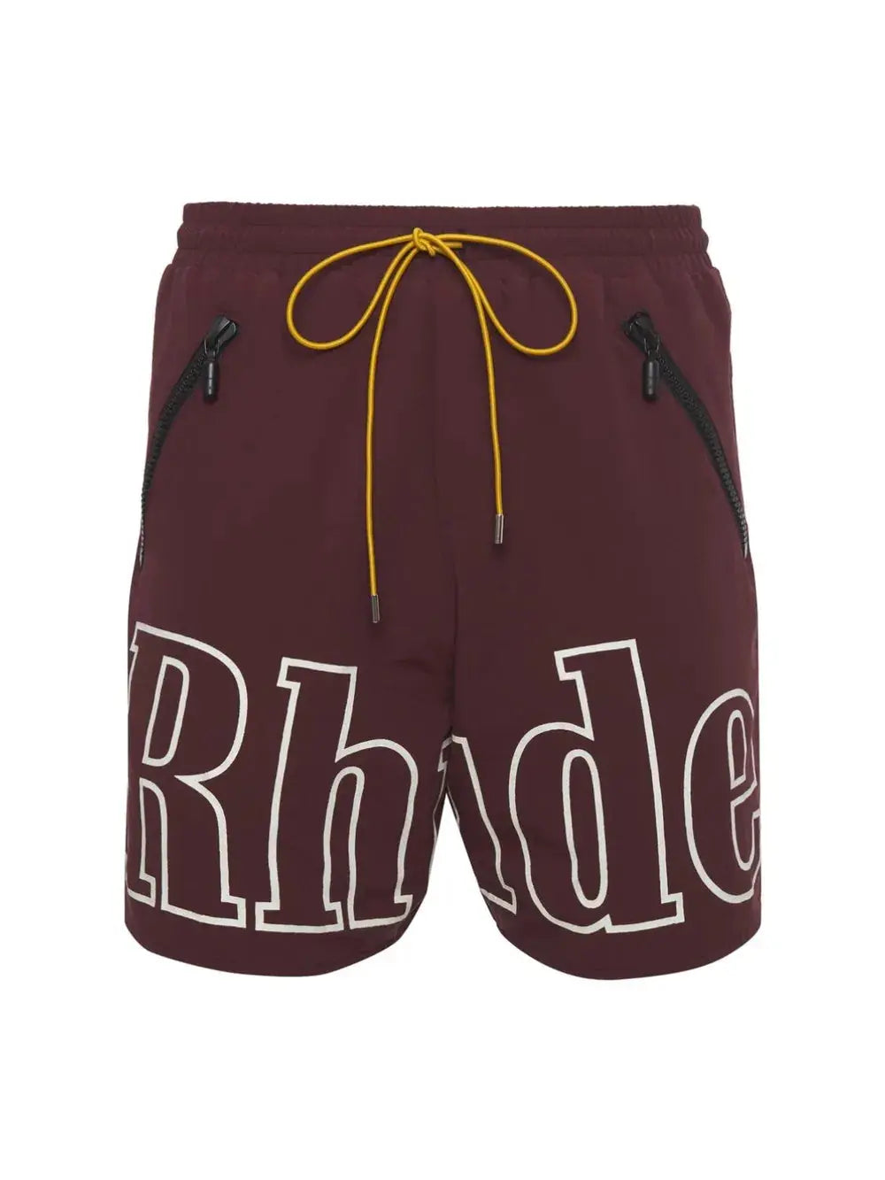 MENLL Black Drawstring Shorts Men's Fashion Casual Zipper Pockets Shorts by MENLL