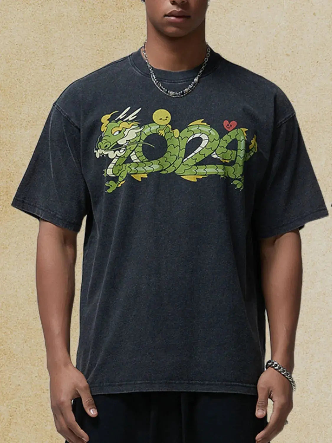 MENLL Charcoal Graphic Tee Men's Casual Cotton Blend Half Sleeve Soft & Breathable by MENLL