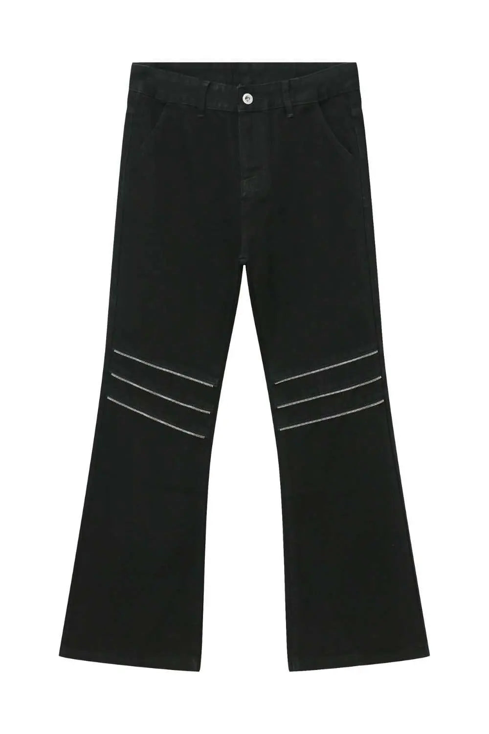 MENLL Cotton Bootcut Jeans Men's Casual Denim Pants Durable, Everyday Wear by MENLL