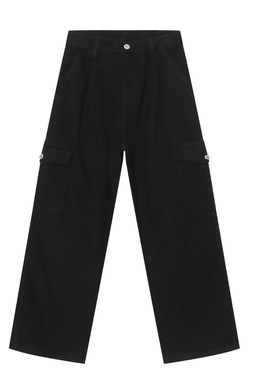 MENLL Mid Rise Black Jeans Men's Casual Premium Denim Stretch Fit by MENLL