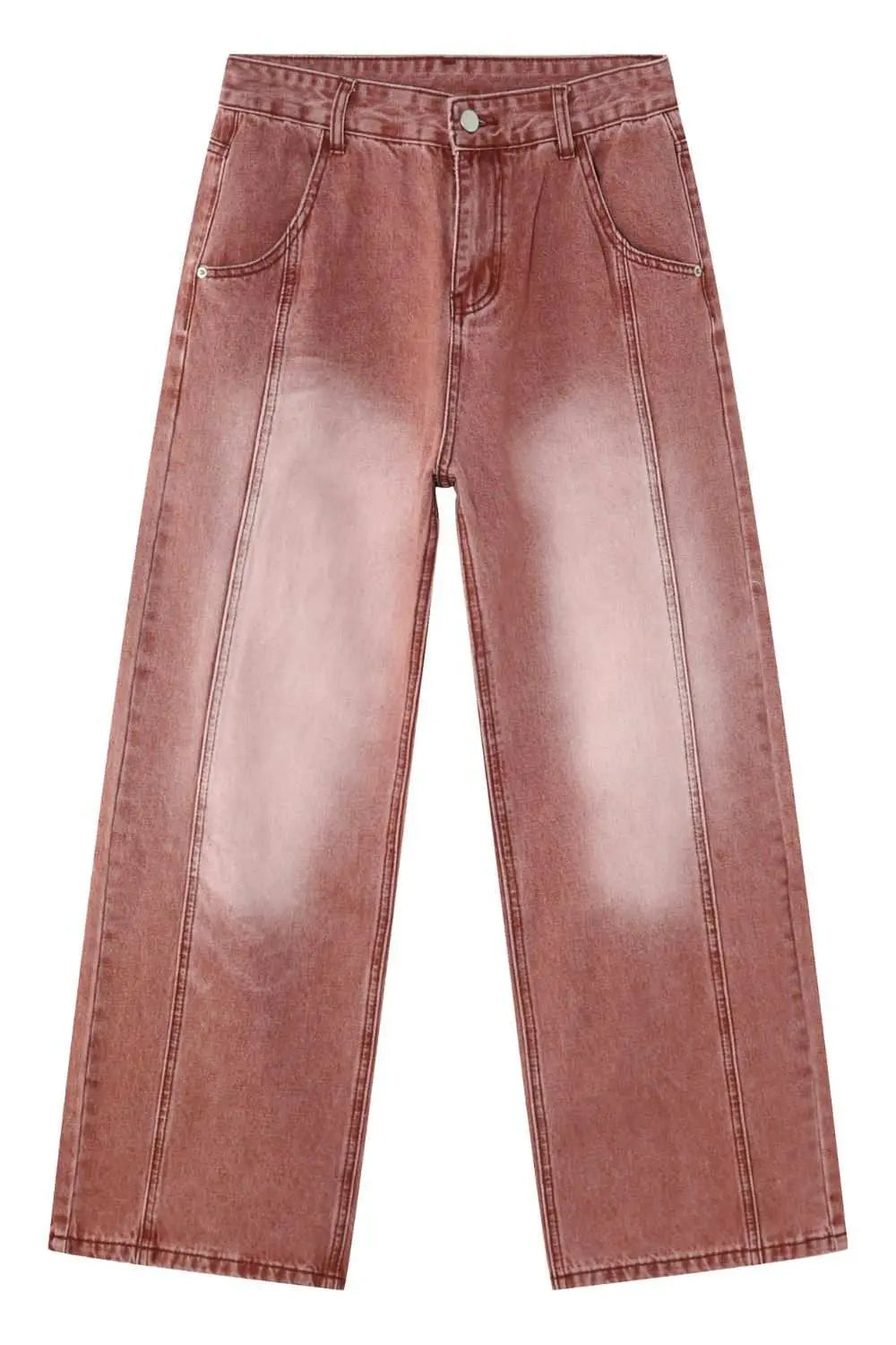 MENLL Premium Loose Fit Denim Jeans Men's Casual Quality Pants by MENLL