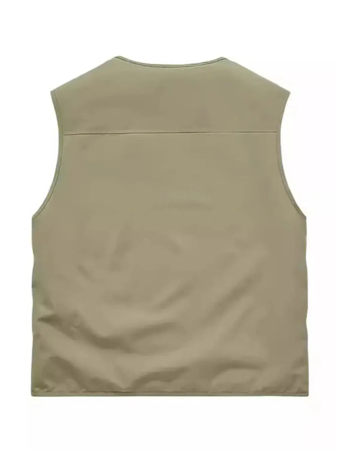 MENLL Plus Size Red Vest Men's Casual Zip Up Sleeveless Jacket Comfortable by MENLL